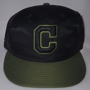 Cleveland Indians New Era memorial day 2018 hat sz 7 ⅛